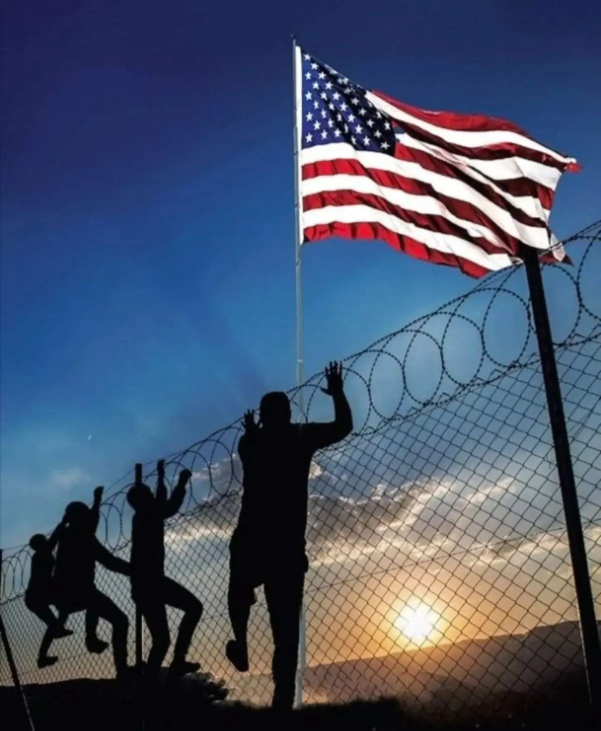 Immigration attorney reviewing USCIS documents with a client